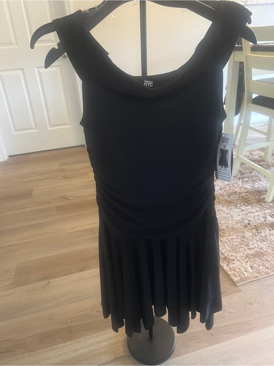 Madden Nyc Dresses & Skirts - Madden NYC Black Sleeveless Fit-and-Flare Party Dress